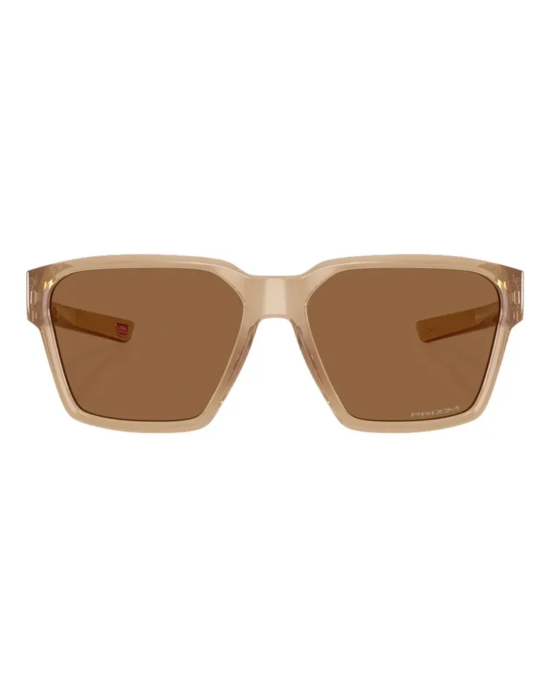 Oakley Briza rectangle-frame sunglasses - Nude Nude