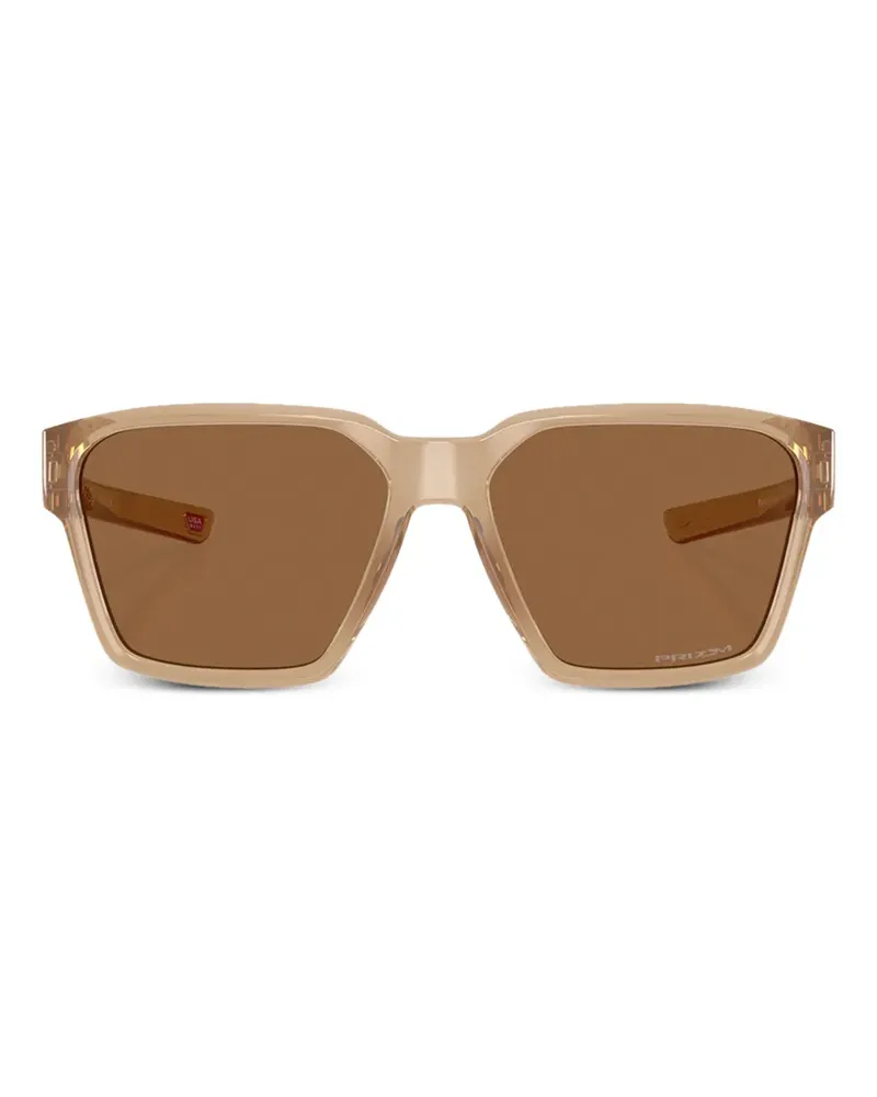 Oakley Briza rectangle-frame sunglasses - Nude Nude