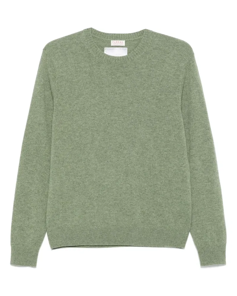 FURSAC Pullover mit Rundhalsausschnitt - Grün Grün