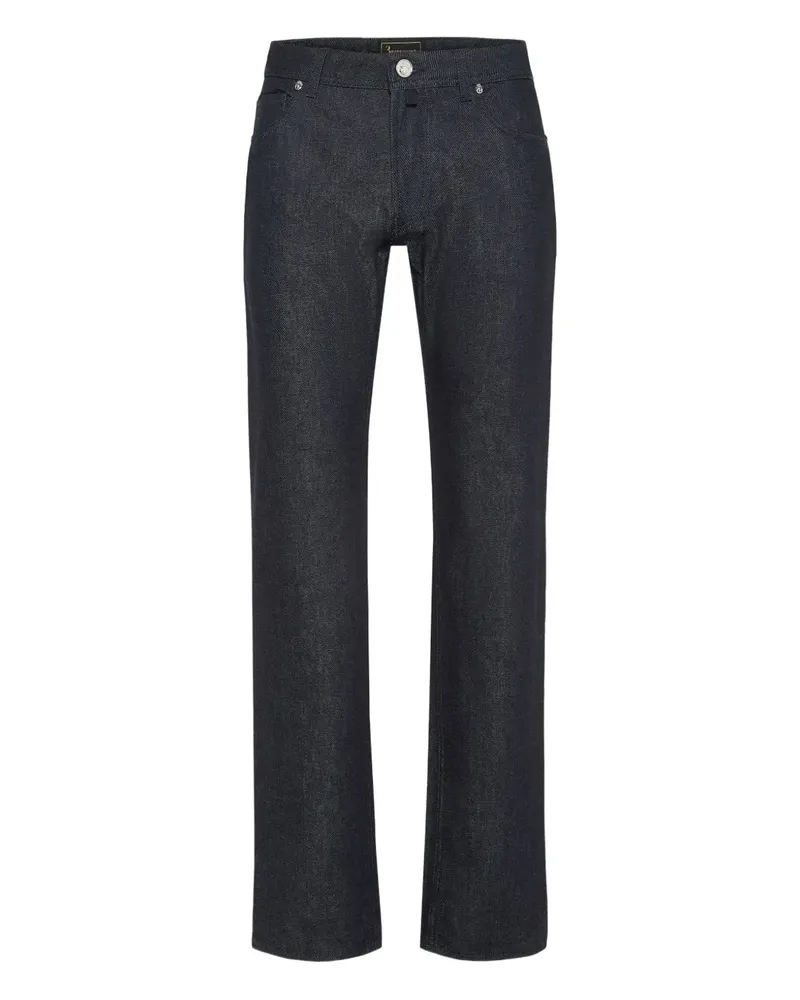 Billionaire Daddy Five-Pocket-Jeans - Blau Blau