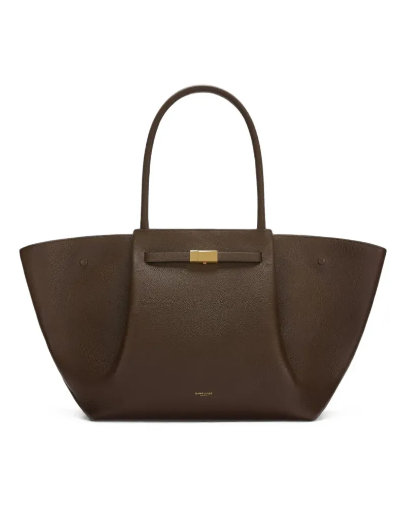 DeMELLIER The New York leather tote bag - Braun Braun