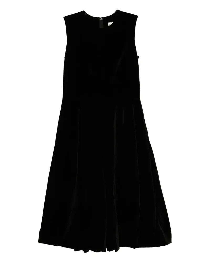 Comme des Garçons Jumpsuit aus Samt - Schwarz Schwarz