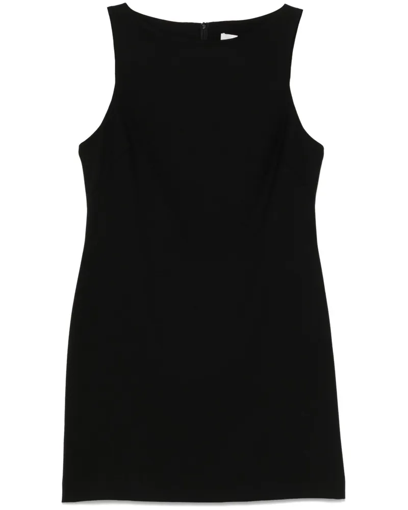 Matteau Kreppkleid mit lockerem Schnitt - Schwarz Schwarz
