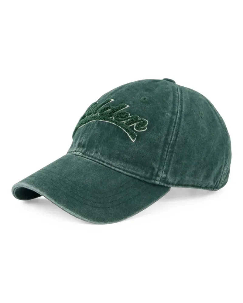 Golden Goose Baseballkappe mit goldenem Logo - Grün Grün