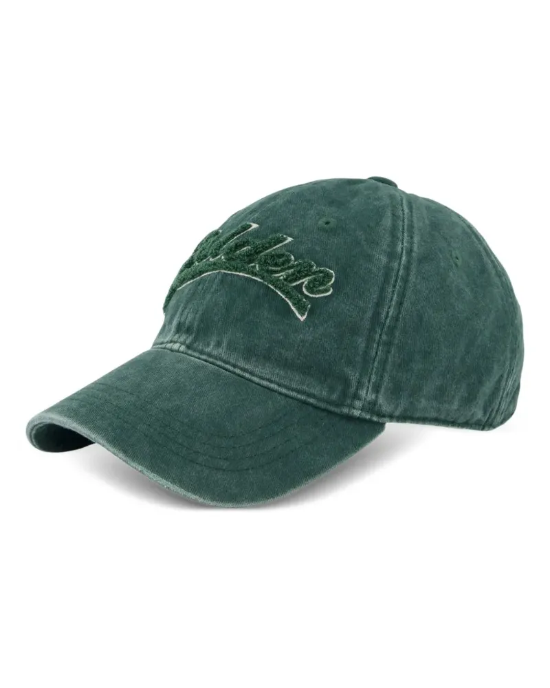 Golden Goose Baseballkappe mit goldenem Logo - Grün Grün