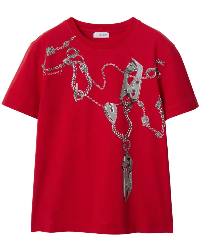 Burberry Knight Hardware T-Shirt - Rot Rot