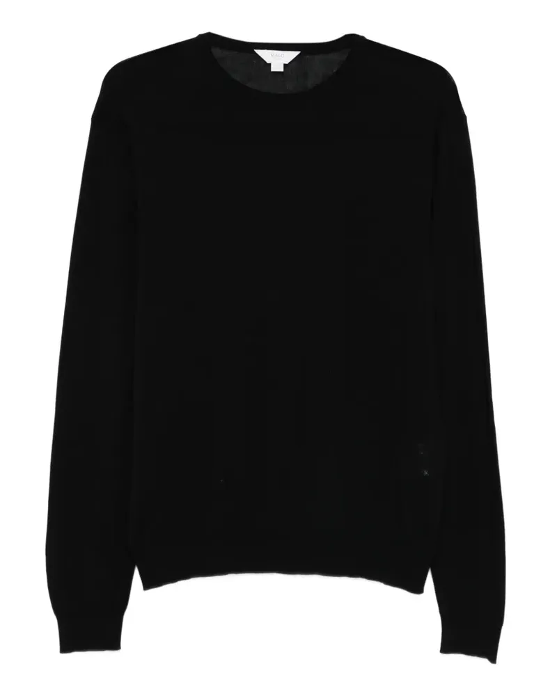 Malo crew-neck top - Schwarz Schwarz