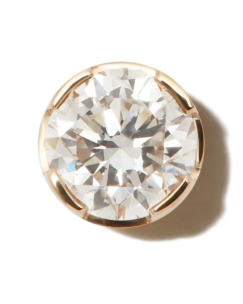 Sophie Bille Brahe 18kt Gelbgoldohrstecker mit Diamant Gold