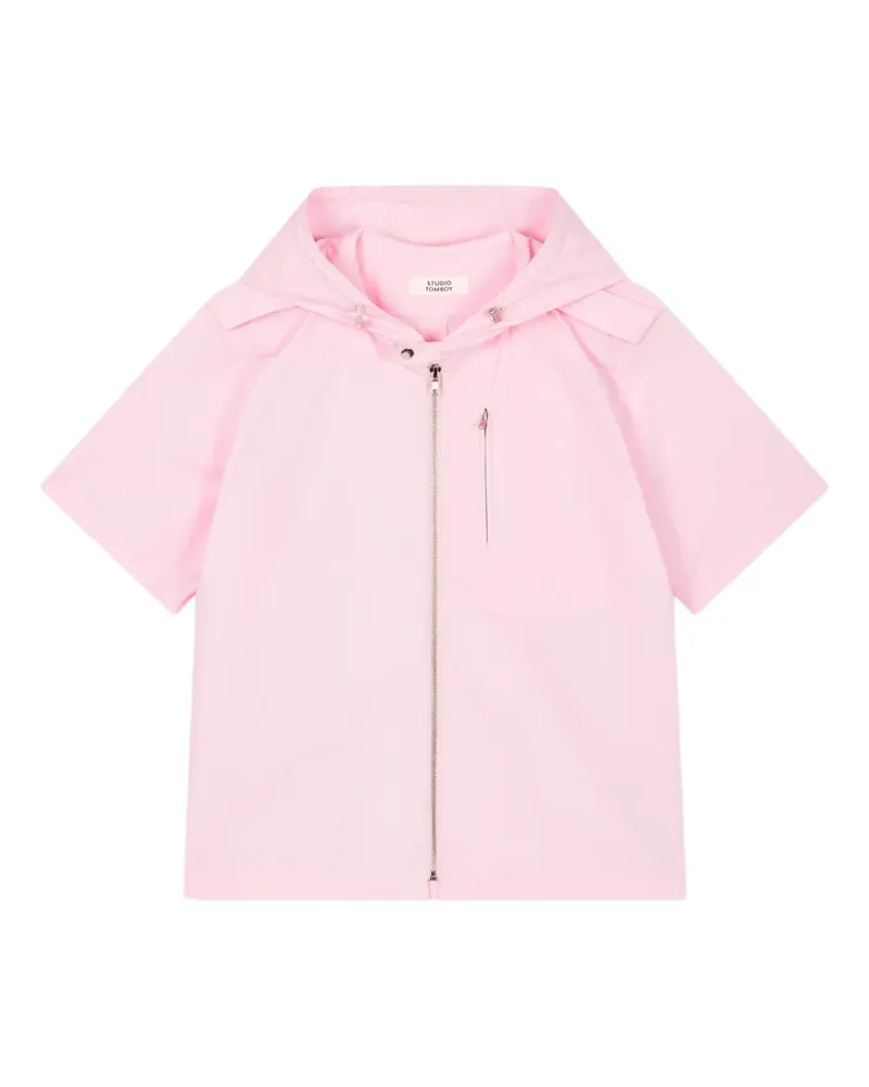 STUDIO TOMBOY Kapuzenjacke mit Reißverschluss - Rosa Rosa