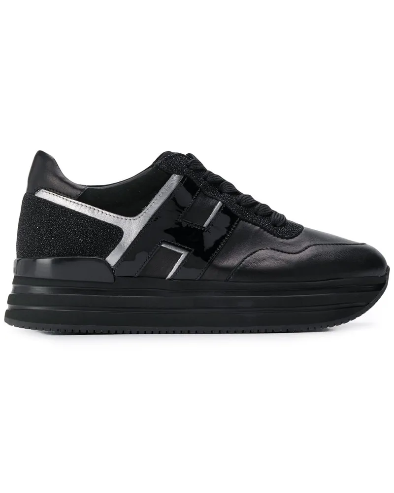 Hogan Sneakers mit Strass - Schwarz Schwarz