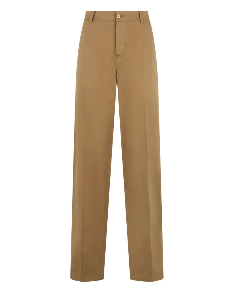 Boglioli Stückgefärbte Hose - Braun Braun
