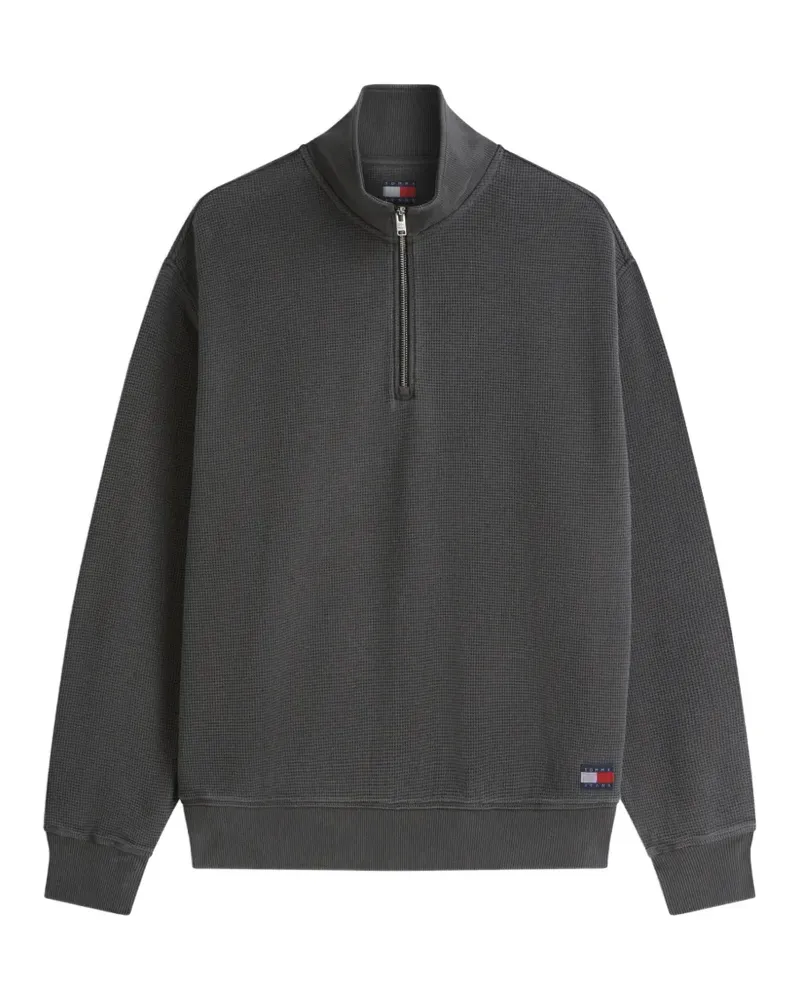 Tommy Hilfiger half-zip sweatshirt - Schwarz Schwarz