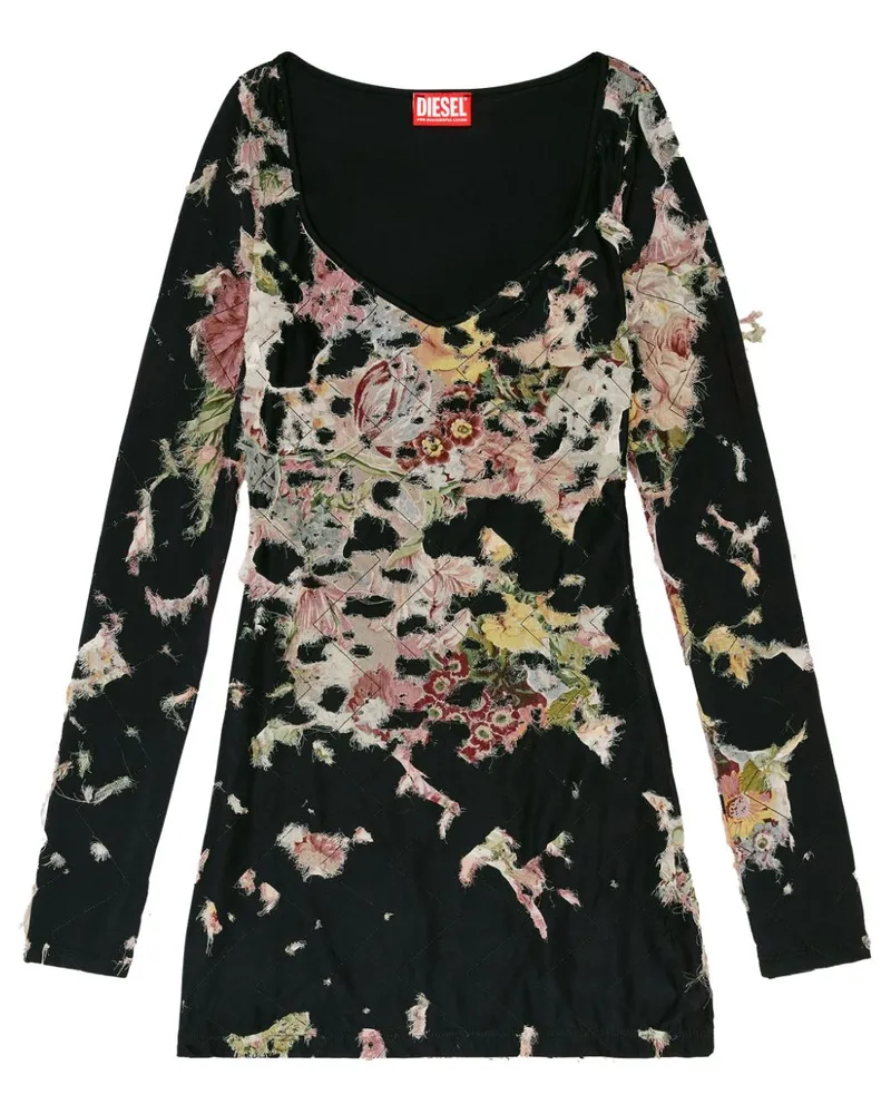 Diesel D-Floci Kleid - Schwarz Schwarz