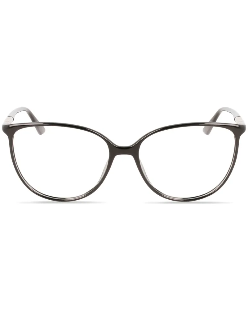 Calvin Klein Cat-Eye-Brille - Schwarz Schwarz