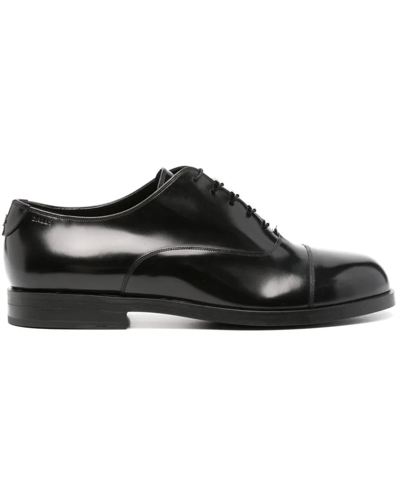 Bally Oxford-Schuhe mit Beschlag-Schnürung - Schwarz Schwarz