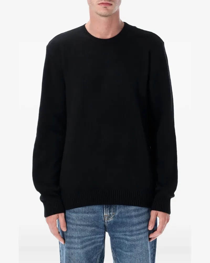 COLORFUL STANDARD long-sleeve crew-neck sweater - Schwarz Schwarz