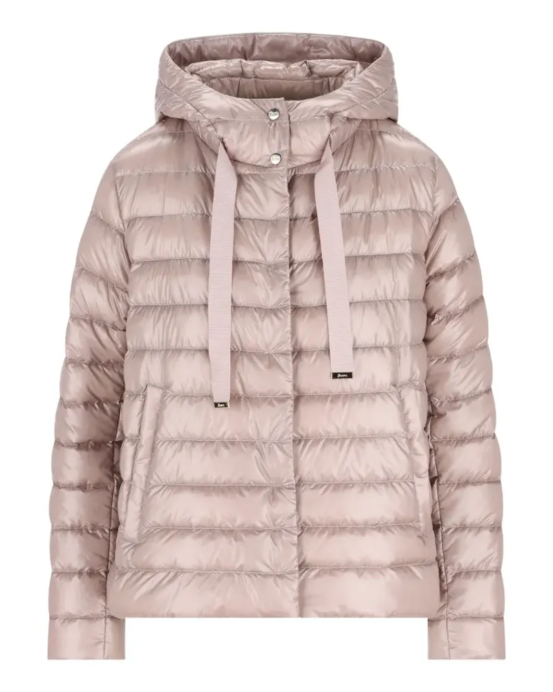 Herno hooded quilted jacket - Rosa Rosa