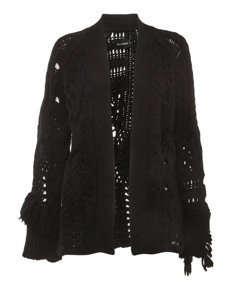 Zadig & Voltaire Dalia cable-knit cardigan - Schwarz Schwarz