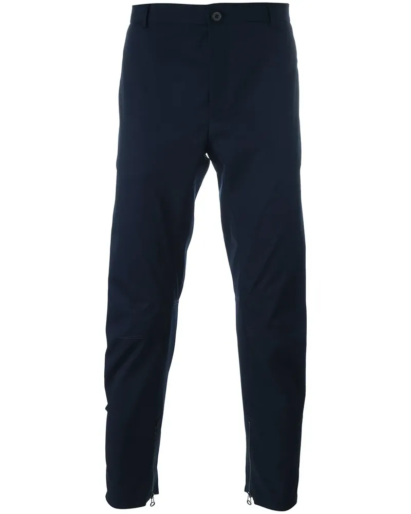 Lanvin Schmale Bikerhose - Blau Blau