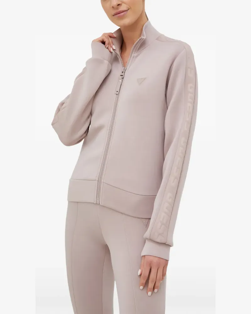 Guess New Allie Sweatshirt mit Logo-Streifen - Rosa Rosa
