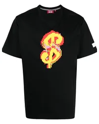 Mostly Heard Rarely Seen T-Shirt mit Money Sign-Print Schwarz