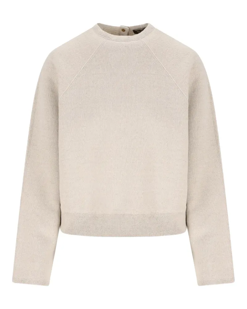 Loro Piana Brienno Sweatshirt mit Raglanärmeln - Nude Nude