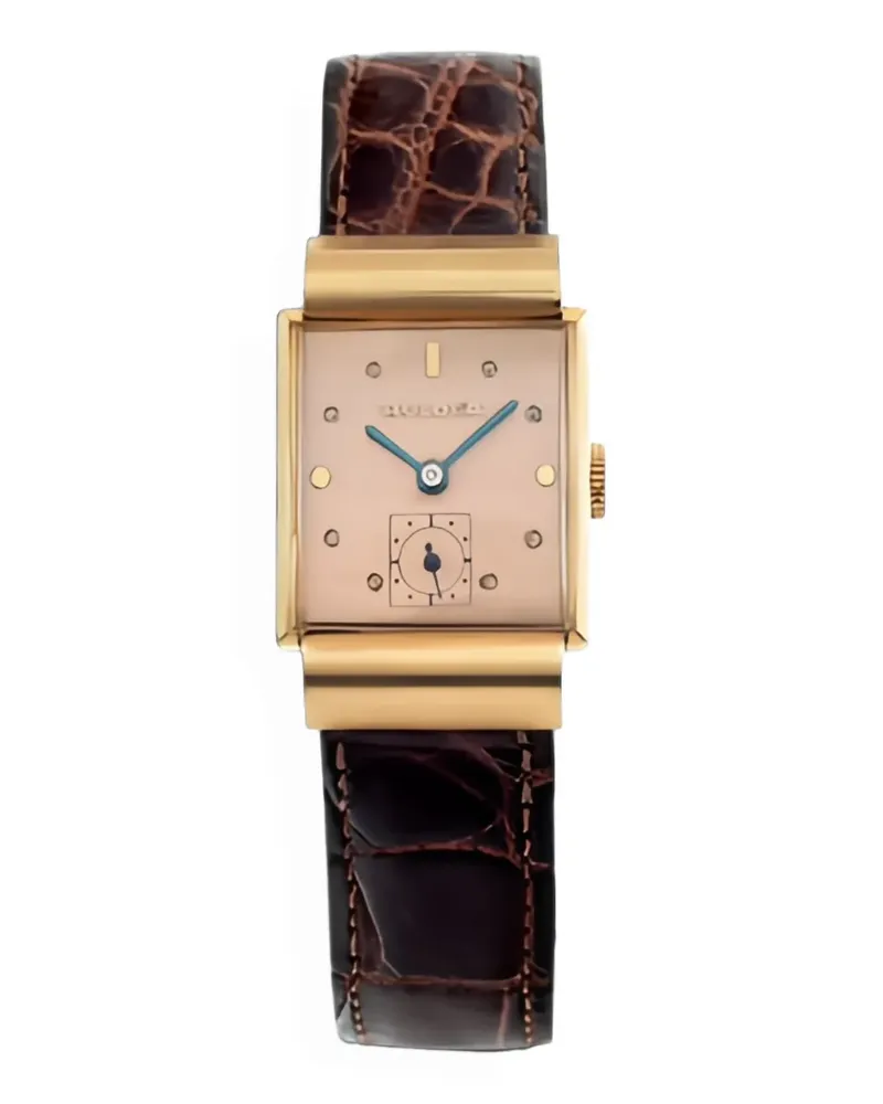 BULOVA Armbanduhr mit rechteckigem Gehäuse 21mm - Rosa Rosa
