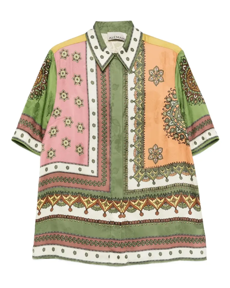 ALEMAIS Contina floral-print shirt - Grün Grün