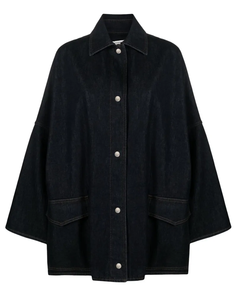 Totême Jeansjacke im Hemdstil - Blau Blau
