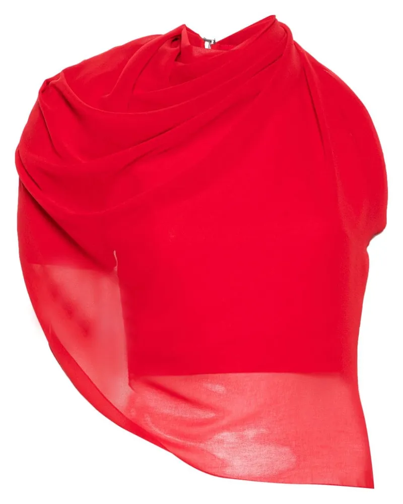 Jacquemus Asymmetrisches Pablo Oberteil - Rot Rot