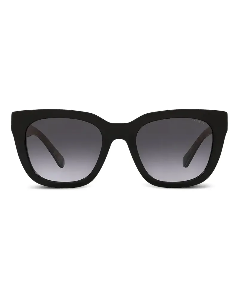 Coach Sonnenbrille mit eckigem Gestell - Grau Grau