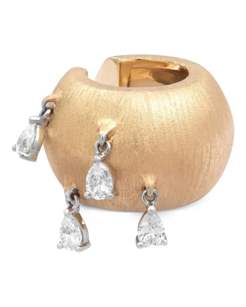 Rainbow K Dune Pampilles Ear Cuff mit Diamant - Rosa Rosa