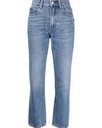 Alexander Wang Hoch sitzende Jeans Blau