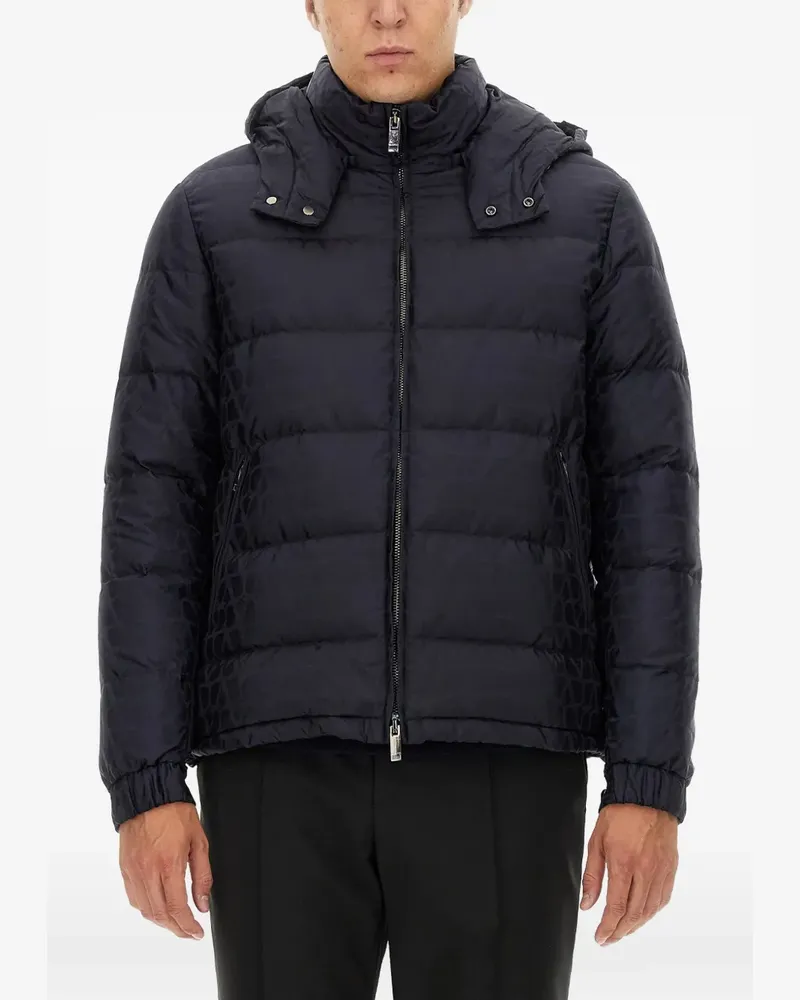 Valentino Garavani Gefütterte Kapuzenjacke - Blau Blau