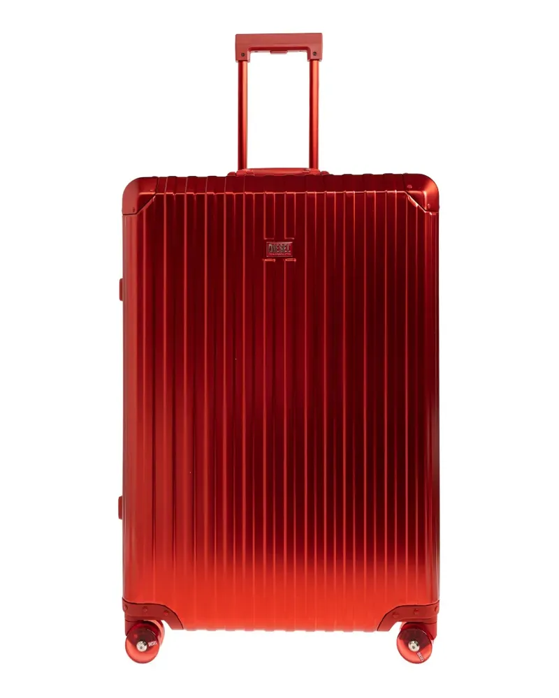 Diesel ribbed logo-plaque trolley - Rot Rot