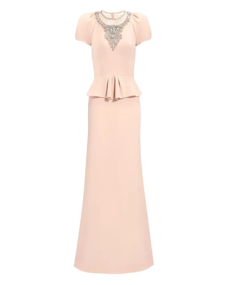 Jenny Packham Nocturne Maxikleid - Rosa Rosa