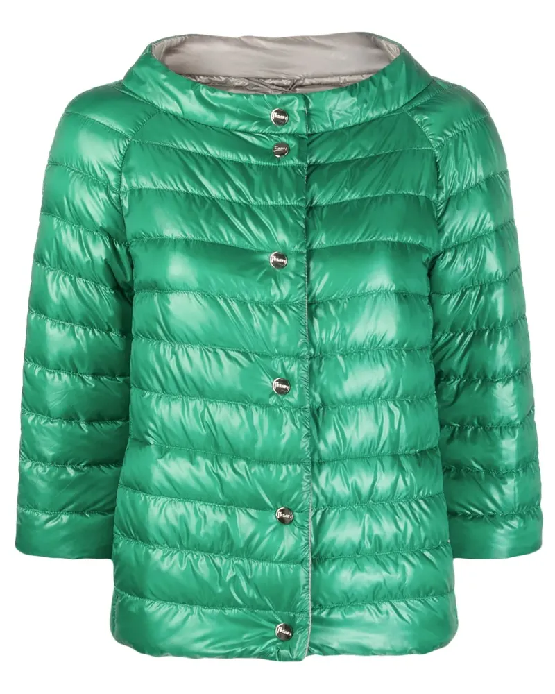 Herno Wendbare Steppjacke - Grün Grün