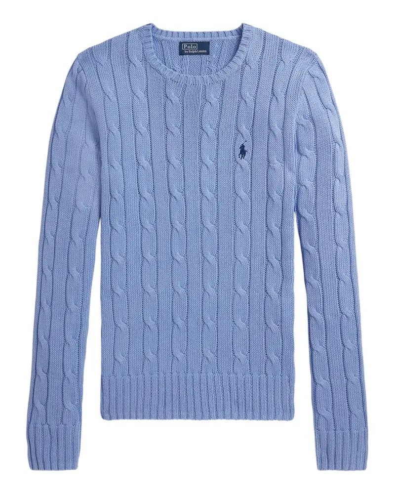 Ralph Lauren Pullover mit Zopfmuster - Blau Blau