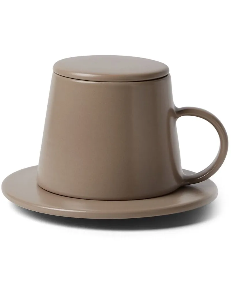 Brunello Cucinelli Tasse aus Keramik Braun