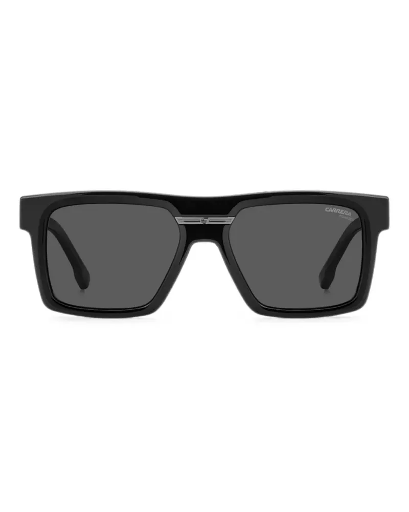 Carrera Victory C Sonnenbrille mit eckigem Gestell - Schwarz Schwarz