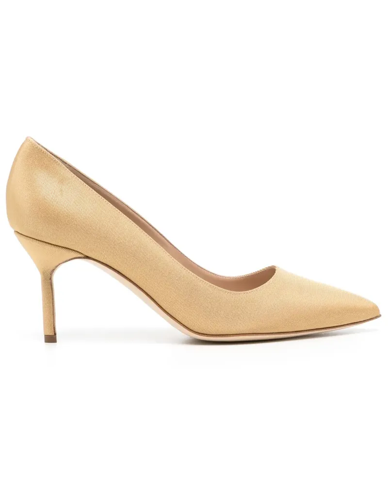 Manolo Blahnik BB Pumps - Gold Gold