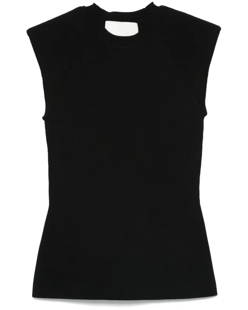 3.1 phillip lim Gestrickter Pullunder - Schwarz Schwarz