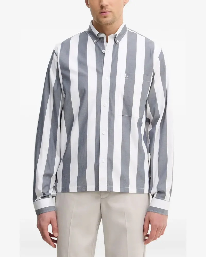 Lindbergh striped shirt - Grau Grau