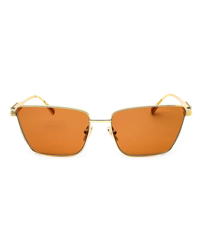 Ferragamo Sonnenbrille mit Cat-Eye-Gestell - Gold Gold