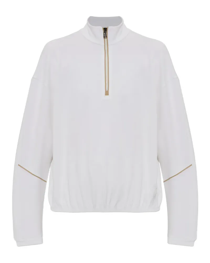 Bogner Floria zip trim sweatshirt - Weiß Weiß