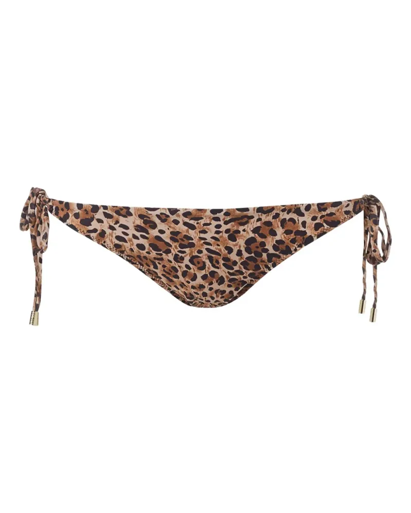 Melissa Odabash Girona Bikinihöschen mit Animal-Print - Nude Nude