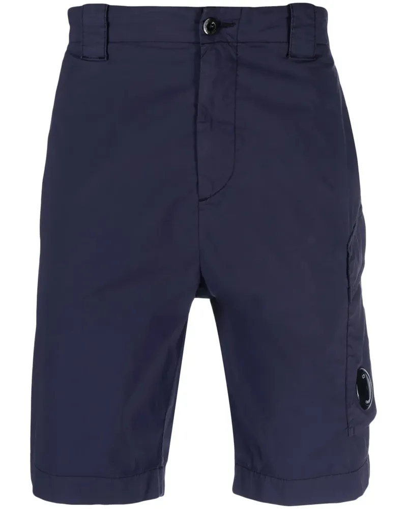 C.P. Company Cargo-Shorts mit Linsen-Detail - Blau Blau