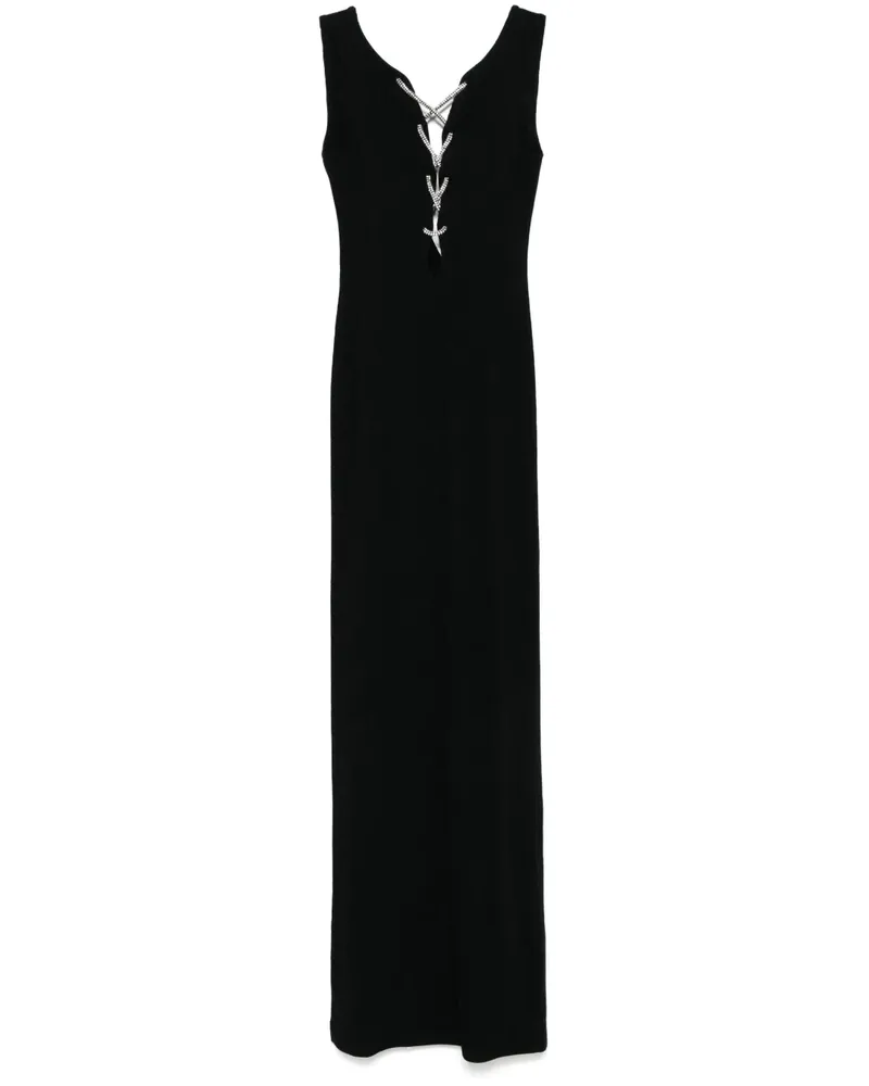 Givenchy Abendkleid mit Schnürung - Schwarz Schwarz