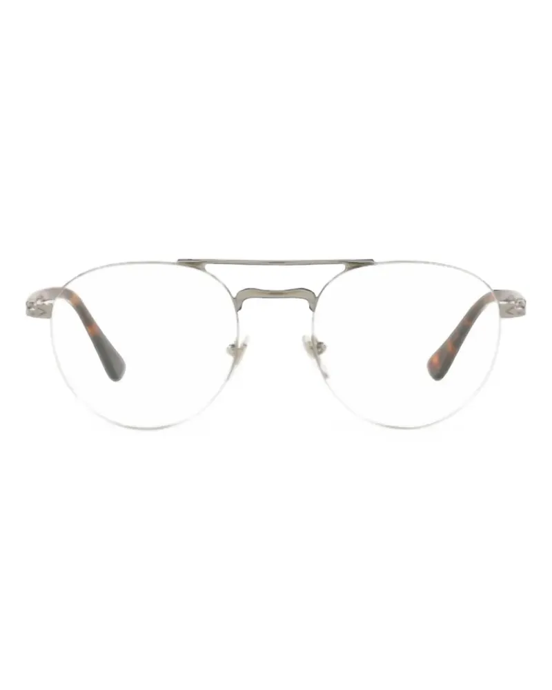 Persol Phantos double-bridge glasses - Silber Silber