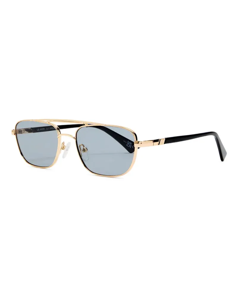 Le Specs Le Mimi pilot-frame sunglasses - Gold Gold